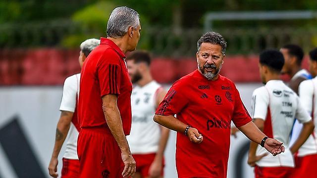 Cléber Xavier foi auxiliar-técnico de Tite no Flamengo (Foto/Marcelo Cortes/Flamengo)