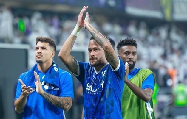 Neymar estava afastado dos gramados há pouco mais de um ano (Foto/Al-Hilal/Divulgação)