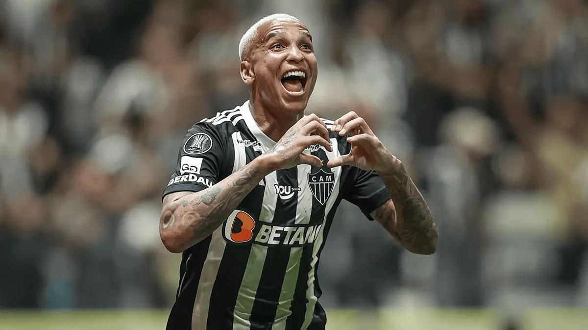 Deyverson saiu do encosto em Cuiabá e está levando o Galo para uma final de Libertadores. O cara gosta de jogo grande (Foto/Pedro Souza/Atlético)