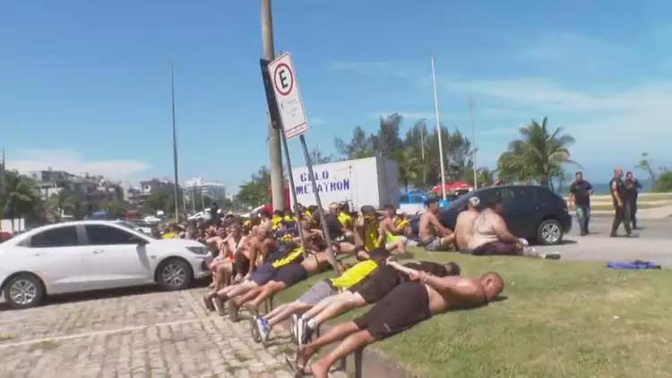 Os presos estão na Polinter e, posteriormente, serão apresentados para audiência de custódia (Foto/Rede Globo)