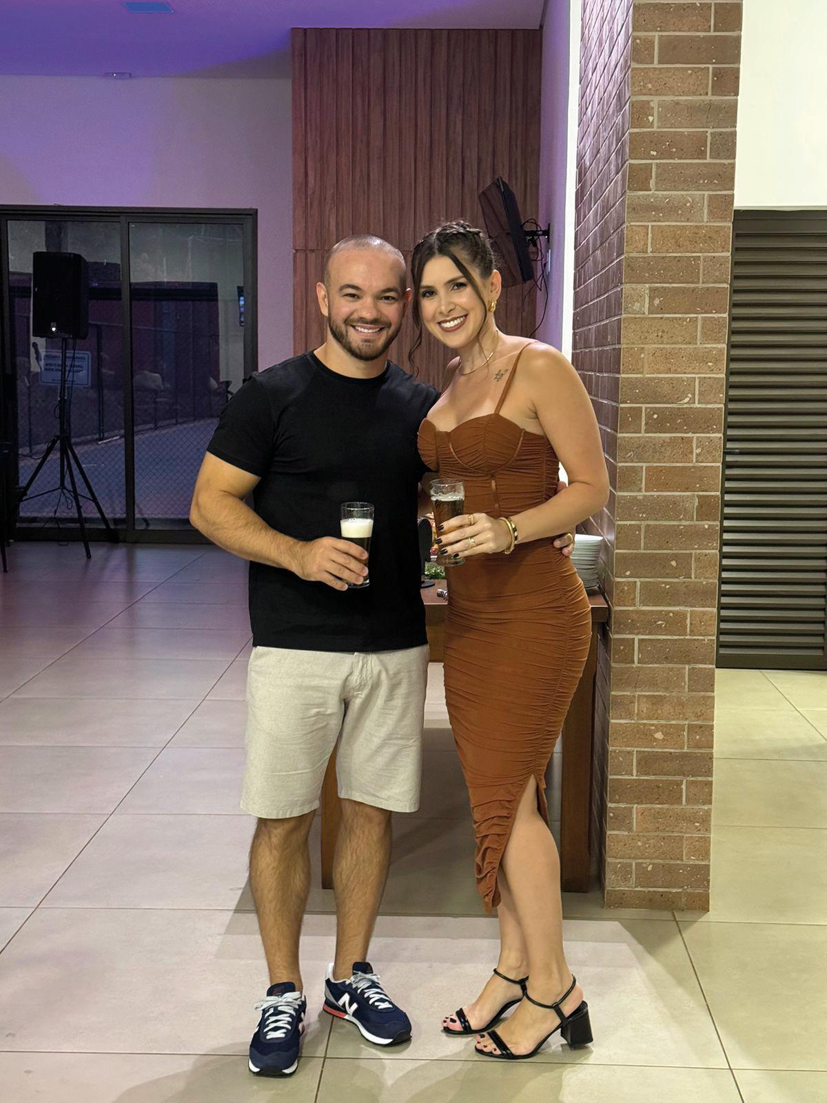 Festa para comemorar mais um ano de vida da linda Gabriela que completou seus bem vividos 34 anos ao lado de Rodrigo Teodoro (Foto/Arquivo pessoal)