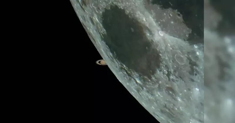 Saturno poderá ser visto passando por trás da Lua (Foto/Paul Stewart)