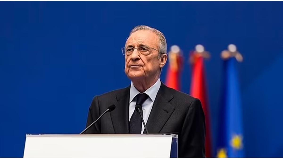 "A Bola de Ouro deixa de existir para nós", afirmou o Real Madrid do presidente Florentino Perez (Foto/Real Madrid)