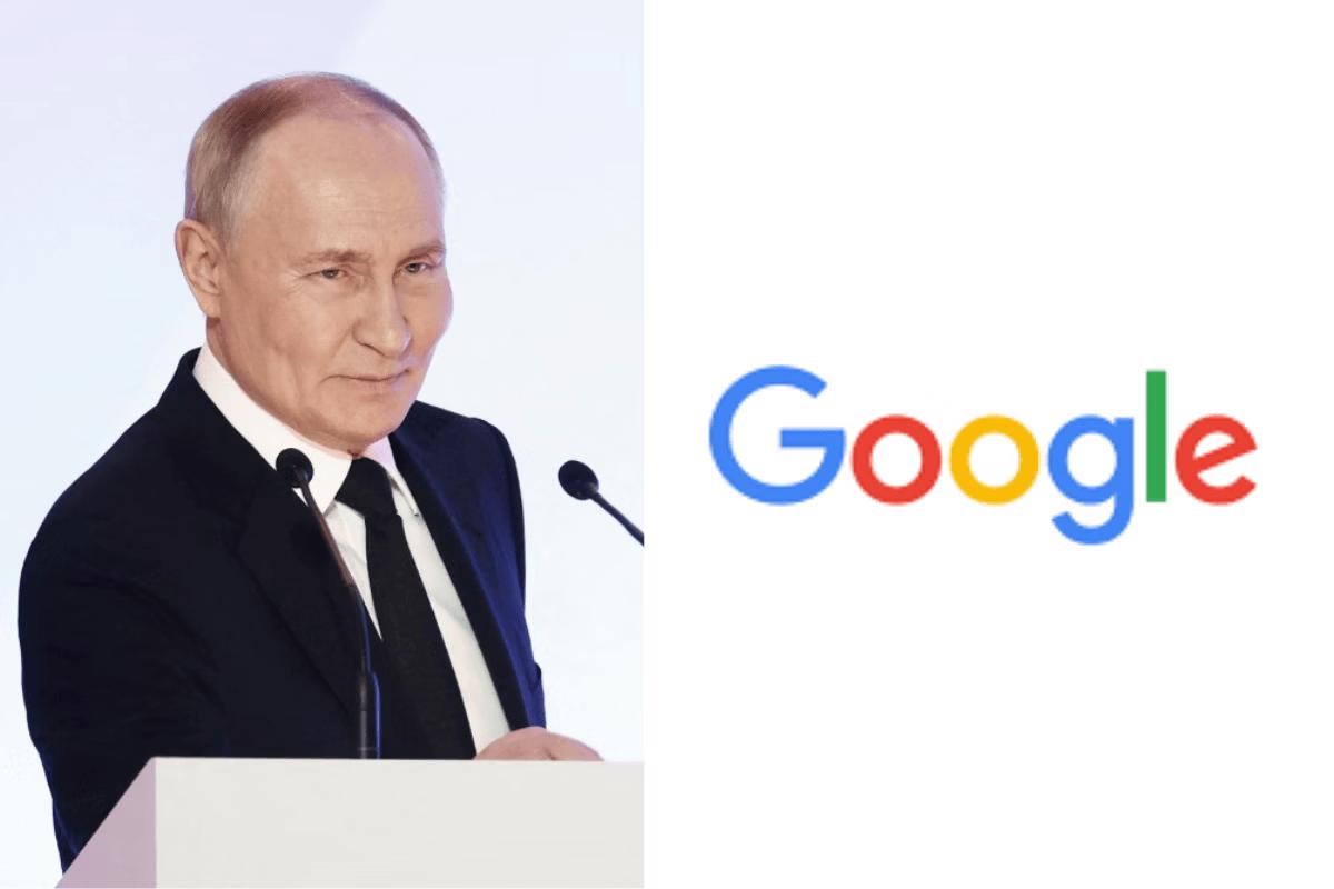 Rússia multa Google valor maior do que todo o dinheiro do mundo (Foto/Montagem/Valery SHARIFULIN/POOL/AFP/Google)