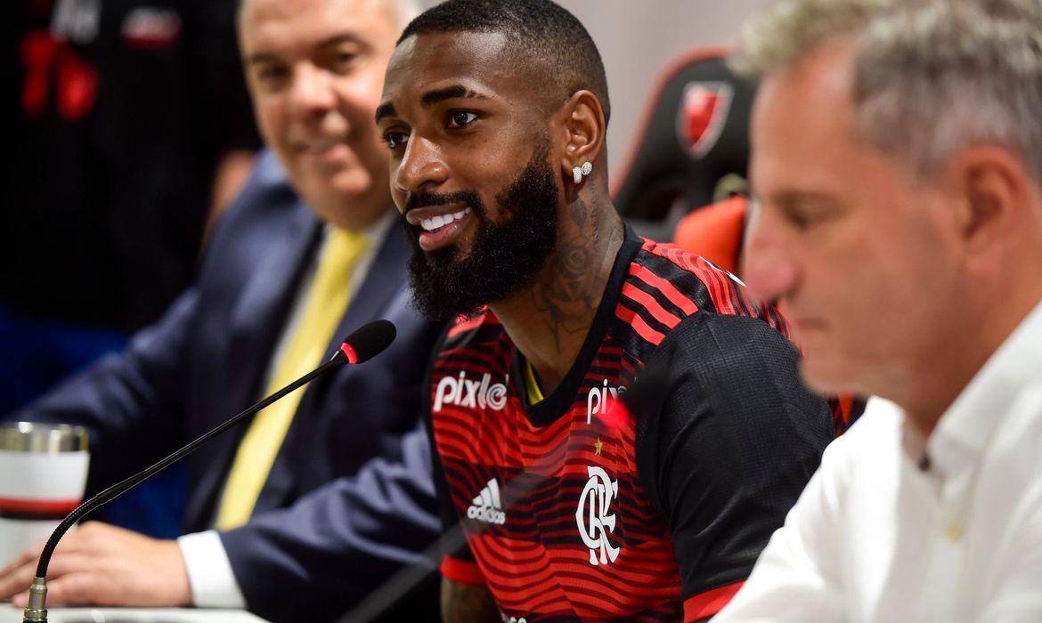 Gerson não viajou com a delegação do Flamengo para o Rio de Janeiro (Foto/Marcelo Cortes/Flamengo)