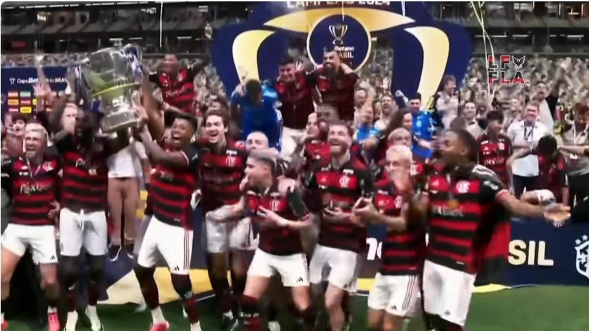 Com muitos méritos, o Flamengo é penta campeão da Copa do Brasil (Foto/Reprodução/Youtube)