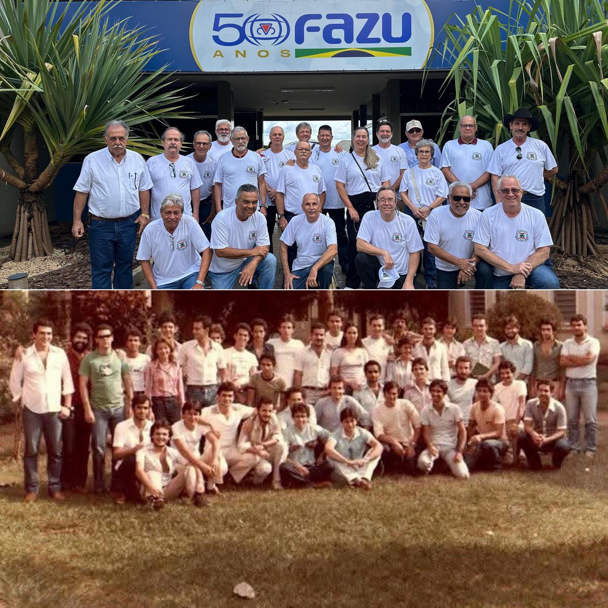 7ª Turma de Zootecnia da Fazu promove reencontro no último sábado após 42 anos (Foto/Divulgação)