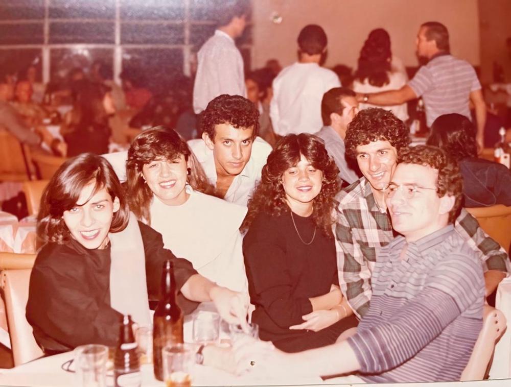 Gere e seus colegas e em 1982 (Foto/Divulgação)