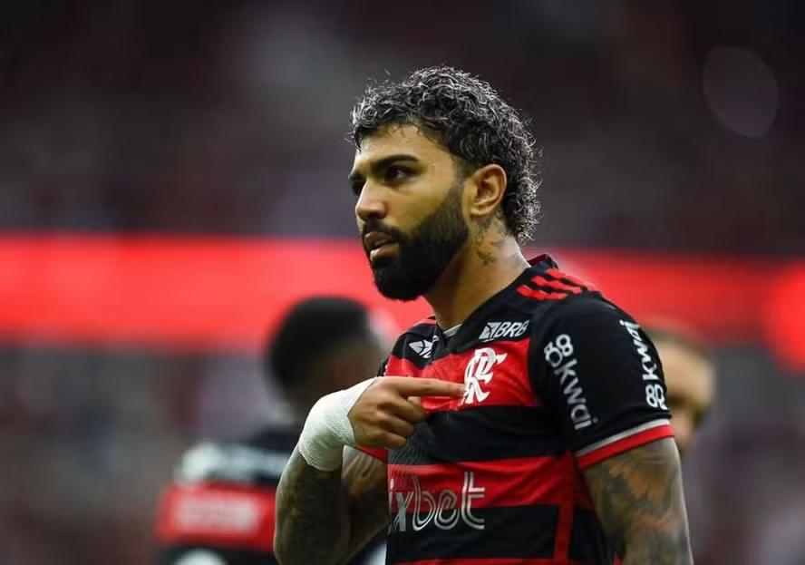 Gabigol está fora da partida contra o Cuiabá, nesta quarta-feira, às 19h, na Arena Pantanal (Foto/Marcelo Cortes/Flamengo)