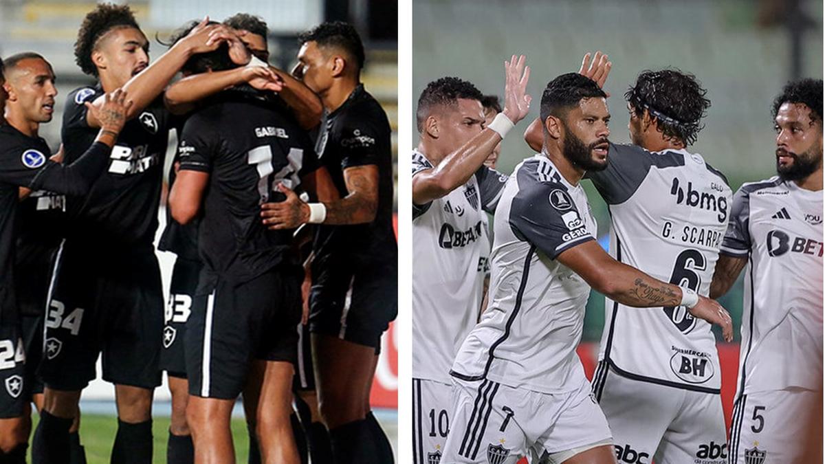 Em jogo de muita rivalidade, Atlético-MG x Botafogo fazem hoje o “Prelúdio da Libertadores” (Foto/Montagem)