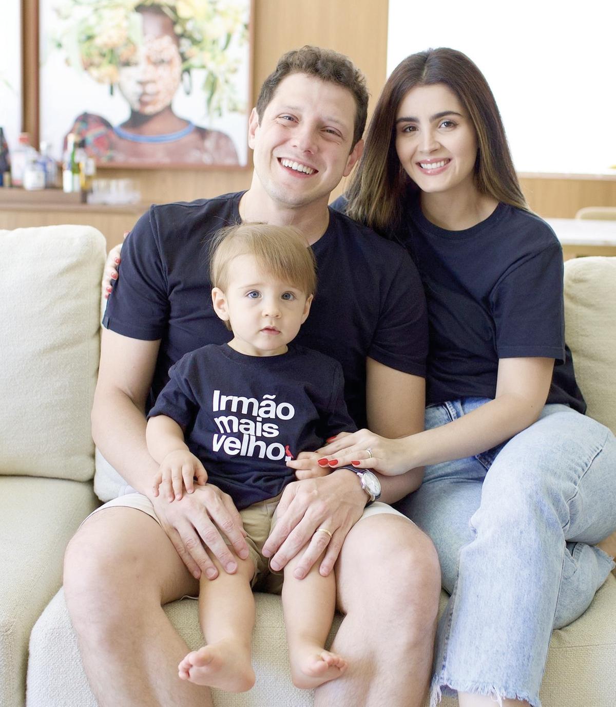 Ricardo Bianchi e Juliana Mendes estão grávidos do segundo filho; só alegria nesta família! (Foto/Arquivo pessoal)