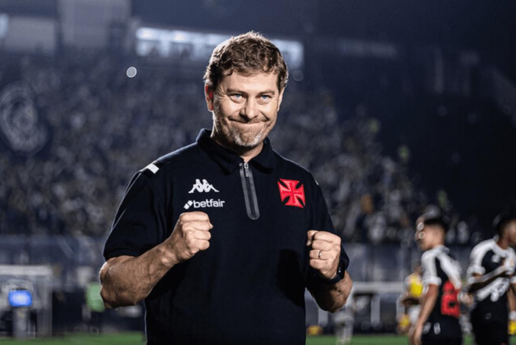 Rafael Paiva não é mais o técnico do Vasco da Gama (Foto/Leandro Amorim)