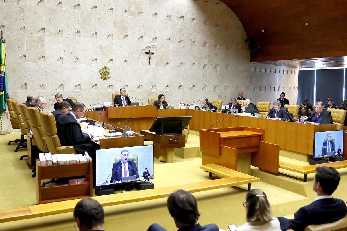 A ação questiona a exposição dessas imagens, como o crucifixo no plenário do STF, em órgãos com atendimento ao público. (Foto/Gustavo Moreno/STF)