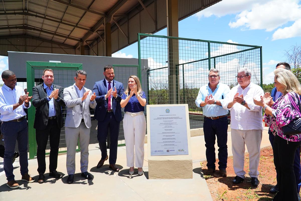 Inauguração da ZPE em Uberaba (Foto/Lílian Veronezi/PMU)