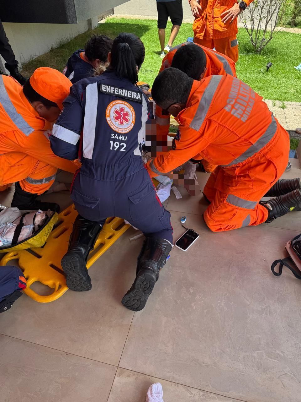 Após estabilizar a criança, as equipes a encaminharam para o Hospital de Clínicas da Universidade Federal do Triângulo Mineiro (Foto/Divulgação)