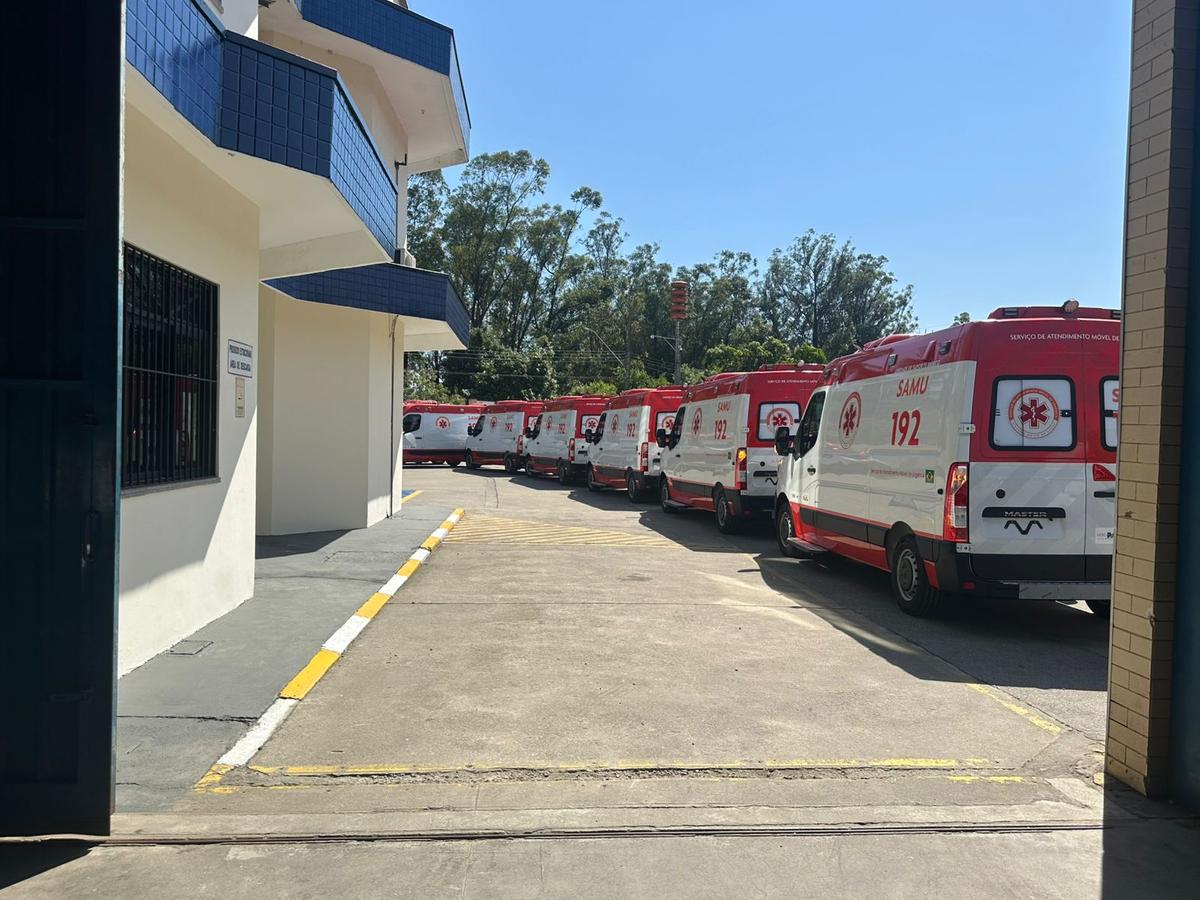 Nova ambulância vai substituir outra da antiga frota (Foto/Divulgação)