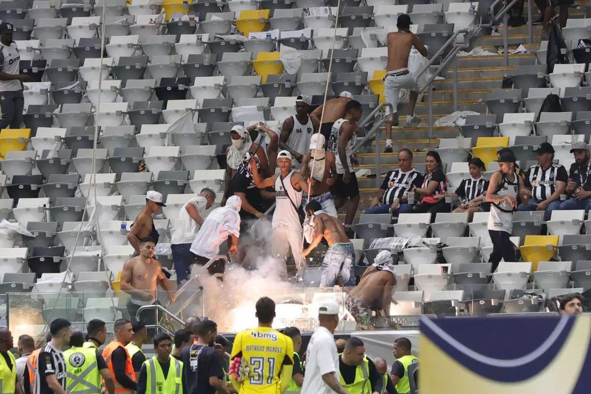 O julgamento de ontem decidiu, por unanimidade, que o Galo foi o responsável pelos incidentes (Foto/Gilson Lobo – AGIF – Estadão)