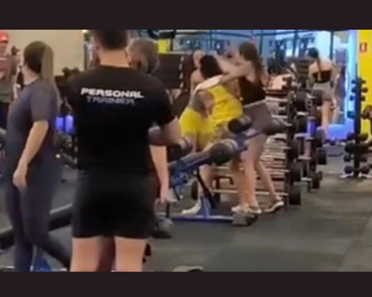 Mulheres trocaram agressões em academia de Goiânia (Foto: Reprodução Internet)