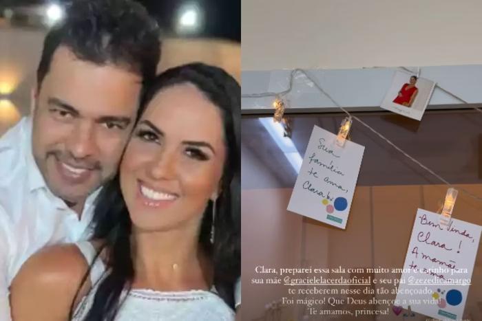 A notícia foi confirmada pela pediatra da família, Dra. Lilian Zaboto, que celebrou o momento nas redes sociais: “Foi mágico!" (Foto/Reprodução)