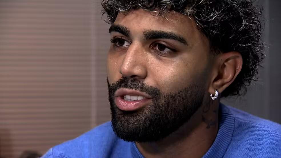 Com 28 anos, Gabriel chega ao Cruzeiro cujo contrato vai até o final de 2028 (Foto/Reprodução TV Globo)