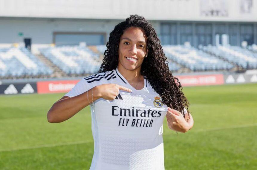 Yasmim Assis Ribeiro chegou ao Corinthians em 2017 (Foto/María Jiménez/Real Madrid)
