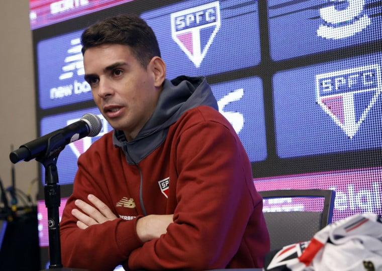 Oscar disse que sempre teve carinho pelo São Paulo (Foto/Rubens Chiri/SPFC)