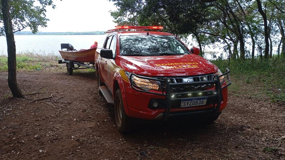 Bombeiros localizaram vítima emergida no Rio Grande (Foto/Divulgação/CBMMG)