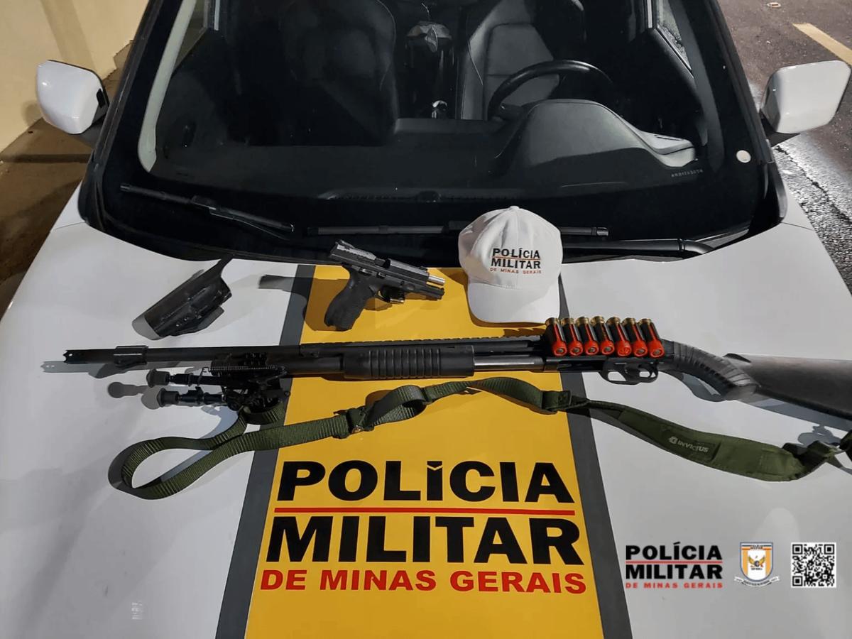 Segundo os policiais, o condutor apresentou nervosismo ao ser abordado, o que levantou suspeitas e motivou uma revista mais detalhada (Foto/Divulgação)