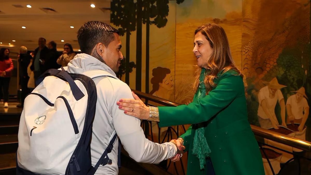 A relação entre Leila Pereira e Dudu já estava estremecida desde o ano passado (Foto/César Greco – Palmeiras)