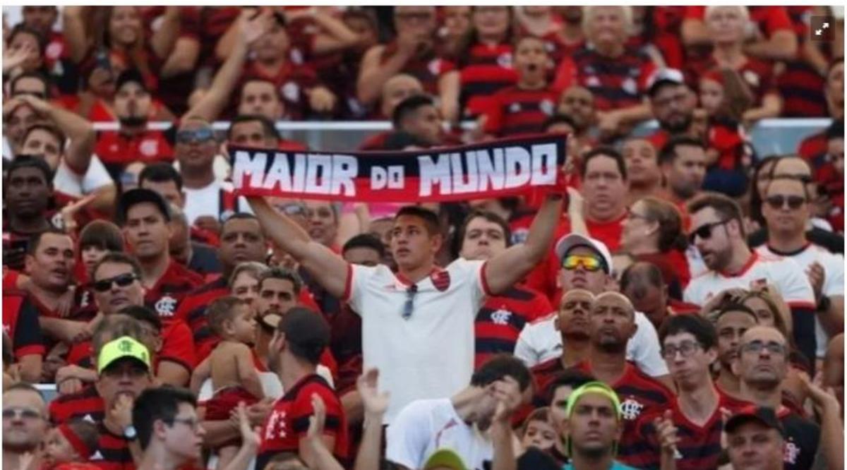 O Flamengo teve uma receita estimada na temporada 2023/2024 de 198,2 milhões de euros, cerca de R$ 1,2 bilhão (Foto/CRF)