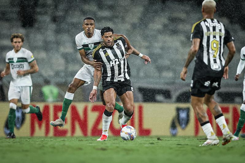 O Galo usou o time titular, mas acabou sofrendo para empatar com o Coelho (Foto/Ag. Futebol Interior)