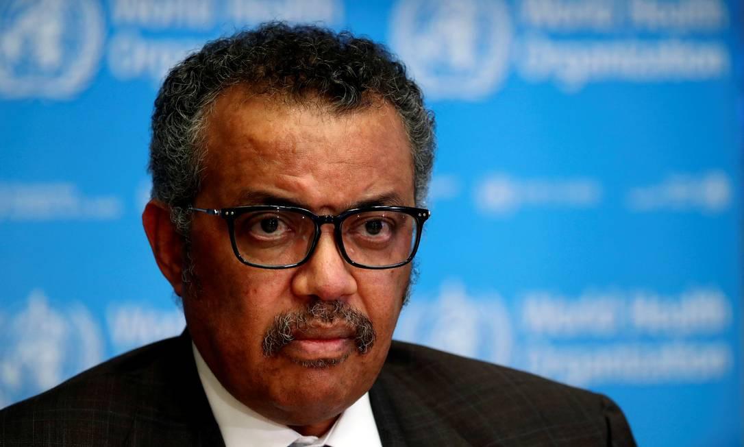 Tedros Adhanom Ghebreyesus, diretor-geral da OMS (Foto/Denis Balibouse/REUTERS)