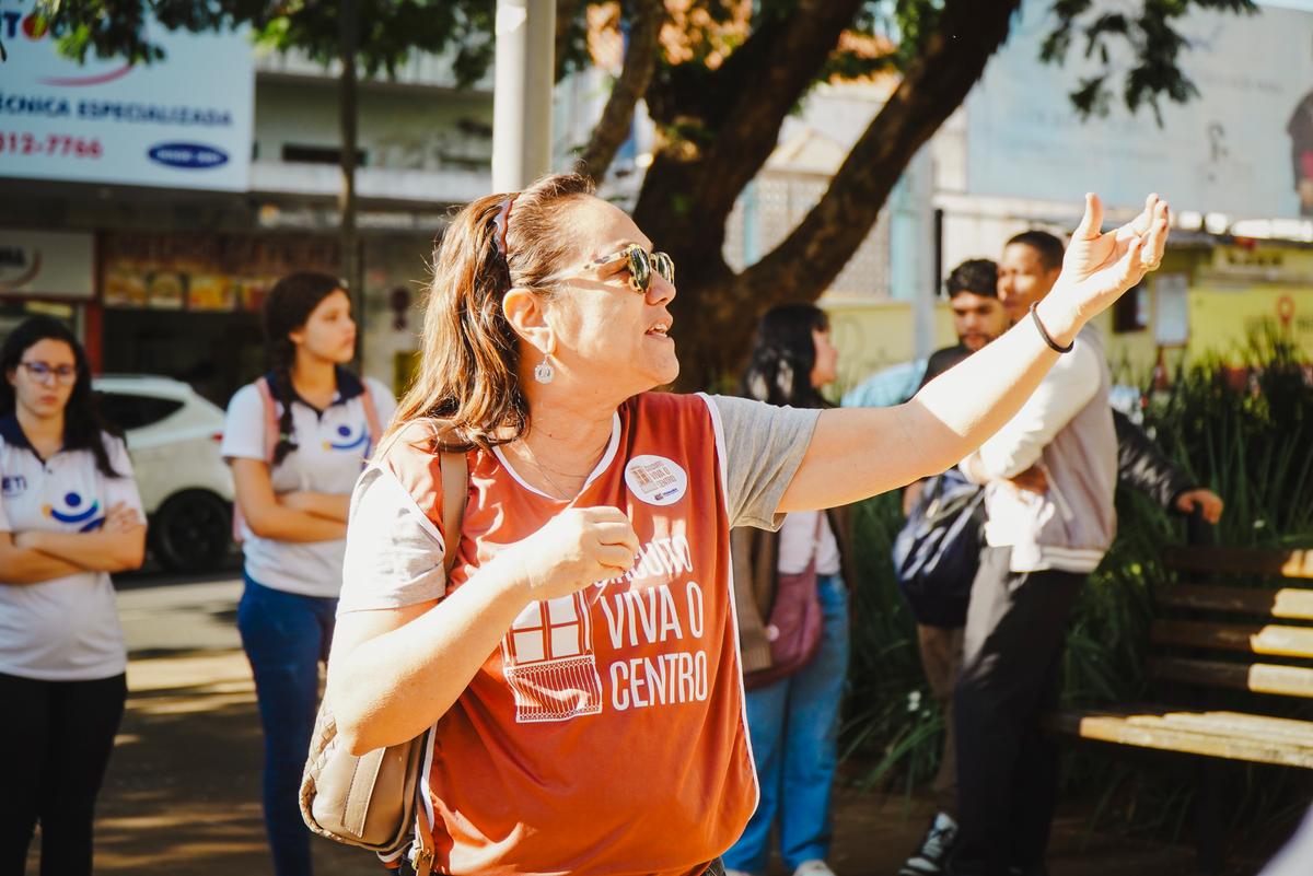 Secretária municipal de Planejamento, Isabella Nascimento diz que ação integra a rota turística da cidade, que tem a chancela de Geoparque Uberaba – Terra de Gigantes, da Unesco. (Foto/Reprodução)