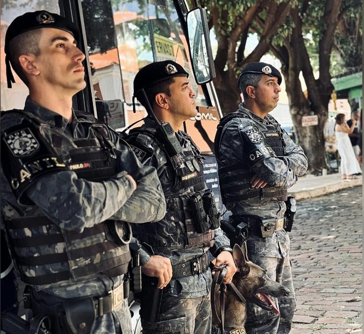 Agentes da GCM atuaram no Mercadão para coibir ação de flanelinhas (Foto/Divulgação GCM)