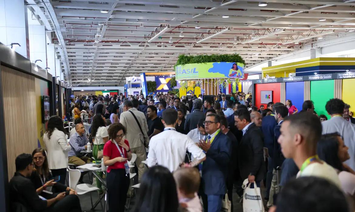 Mais de 19,5 mil participantes, sendo 3,3 mil chefes dos Executivos municipais. (Foto/Fabio Rodrigues-Pozzebom/Agência Brasil)