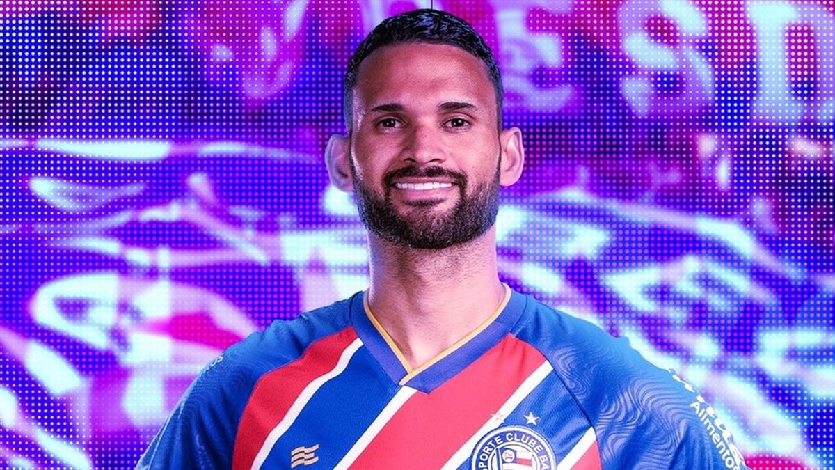 Willian José tirou o Bahia do sufoco empatando a partida aos 23’ do segundo tempo (Foto/Divulgação/Bahia)