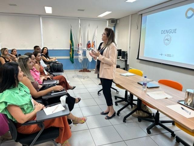 Nesta semana, agentes de Saúde da Macrorregião do Triângulo Sul receberam treinamento da Força Estadual do SUS (Foto/Divulgação)