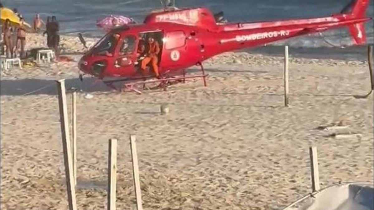 Dois argentinos foram socorridos de helicóptero, em estado grave (Foto/Reprodução)