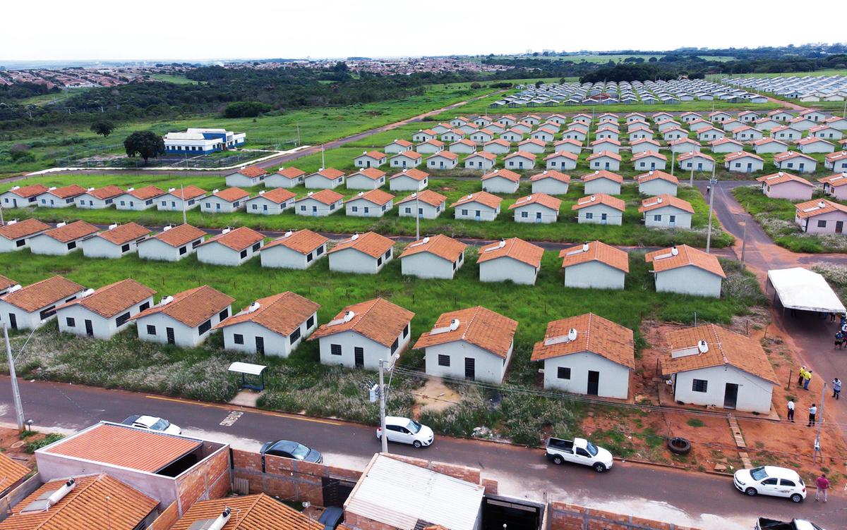 No município foram mapeados 183.595 edificações, das quais a grande maioria são residências domiciliares (Foto/Divulgação)