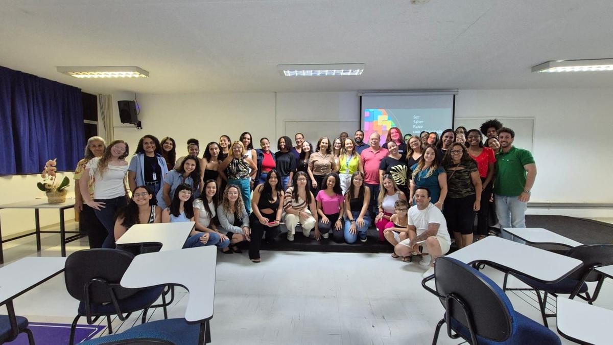 Aula inaugural do curso de Psicologia da Fazu no primeiro semestre de 2025 (Foto/Divulgação)