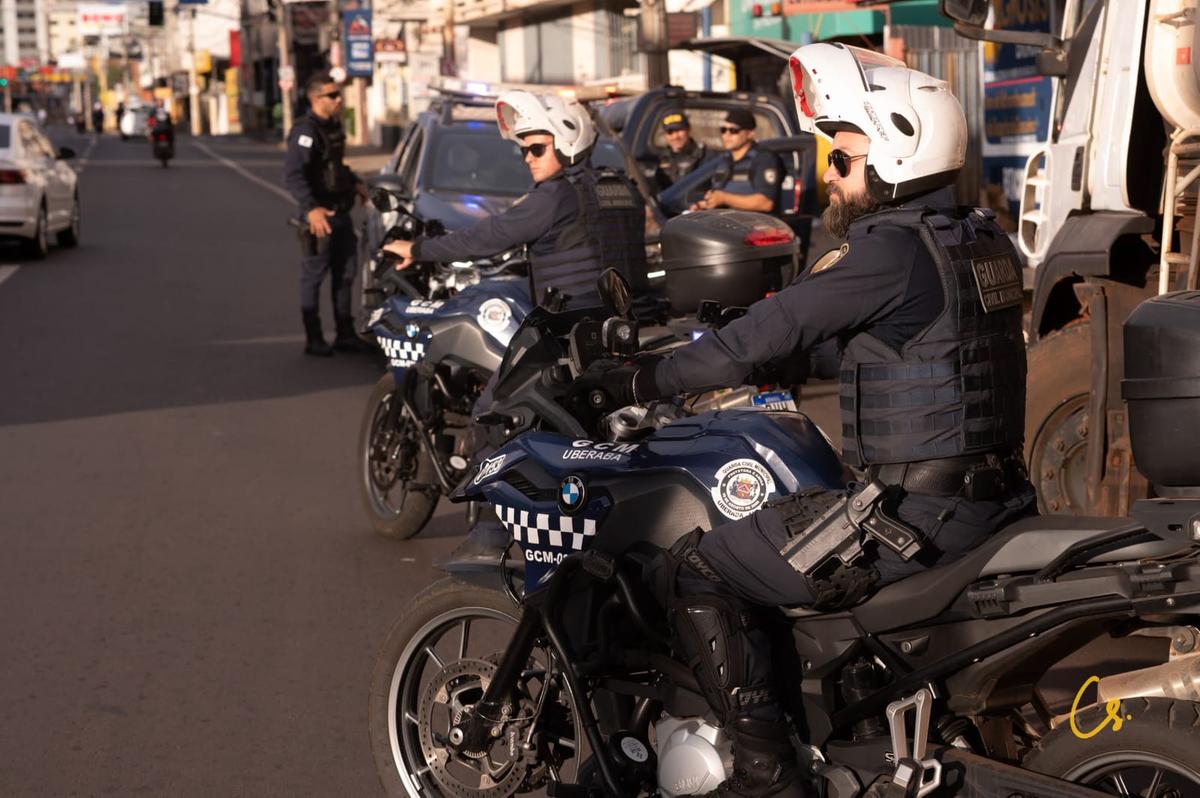 Guarda Civil atuou para a segurança no carnaval em Uberaba (Foto/Divulgação)