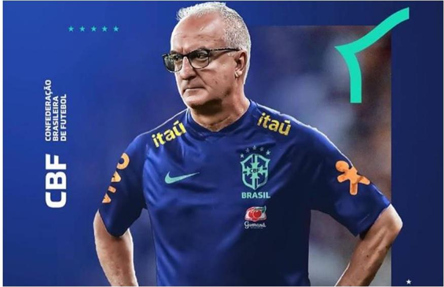 A principal novidade de Dorival Jr foi o retorno de Neymar, totalmente recuperado de problemas físicos (Foto/CBF)