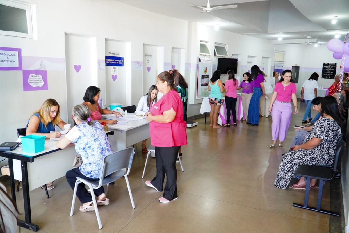 Sábado, vários serviços foram oferecidos durante as atividades no Centro de Atendimento Integral à Saúde da Mulher (Caism) (Foto/Lilian Veronezi/PMU)