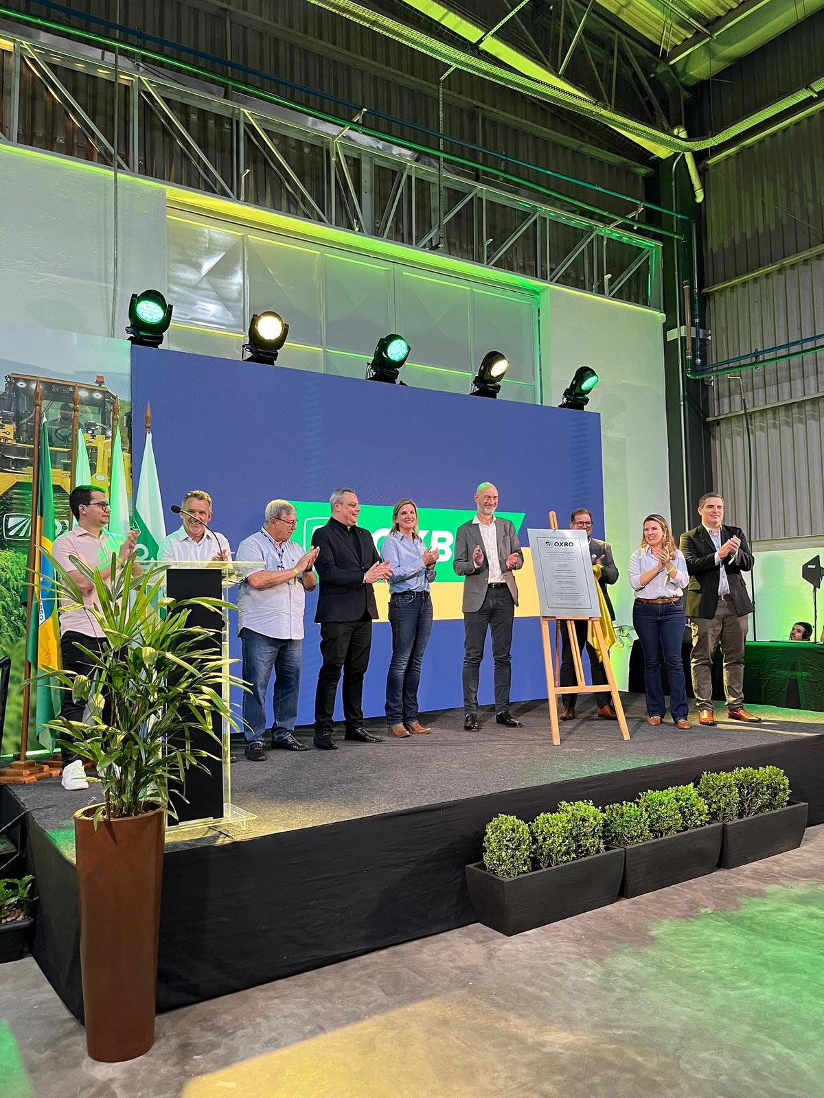 Evento de abertura da Oxbo do Brasil Equipamentos Agrícolas aconteceu ontem nas instalações da empresa no Distrito Industrial 2 (Foto/Divulgação)