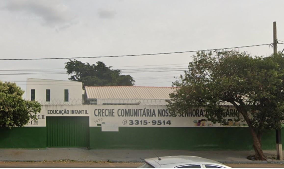 A Creche Nossa Senhora do Rosário é uma das que comunicaram que estarão paralisando as atividades a partir da próxima semana (Foto/Reprodução)