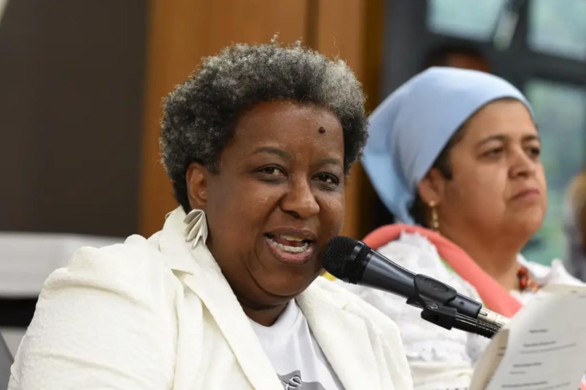 Ministra dos Direitos Humanos e da Cidadania, Macaé Evaristo. (Foto/Henrique Chendes/ALMG)