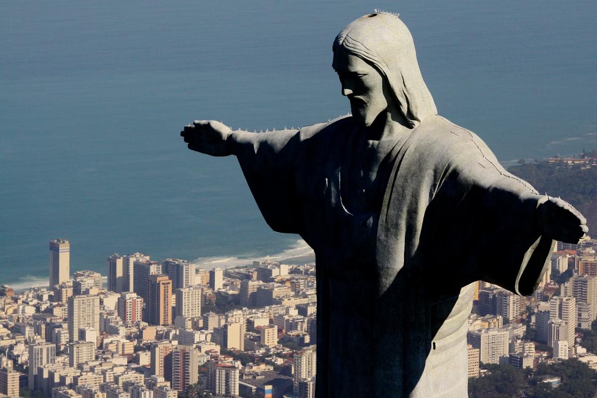 Cristo Redentor é a imagem na campanha da Embratur "Rio, Cidade Abençoada" no exterior. (Foto/Pedro Kirilos/Riotur)