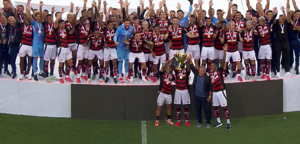 O Flamengo é bicampeão do Campeonato Carioca em 2025 (Foto/Instagram)