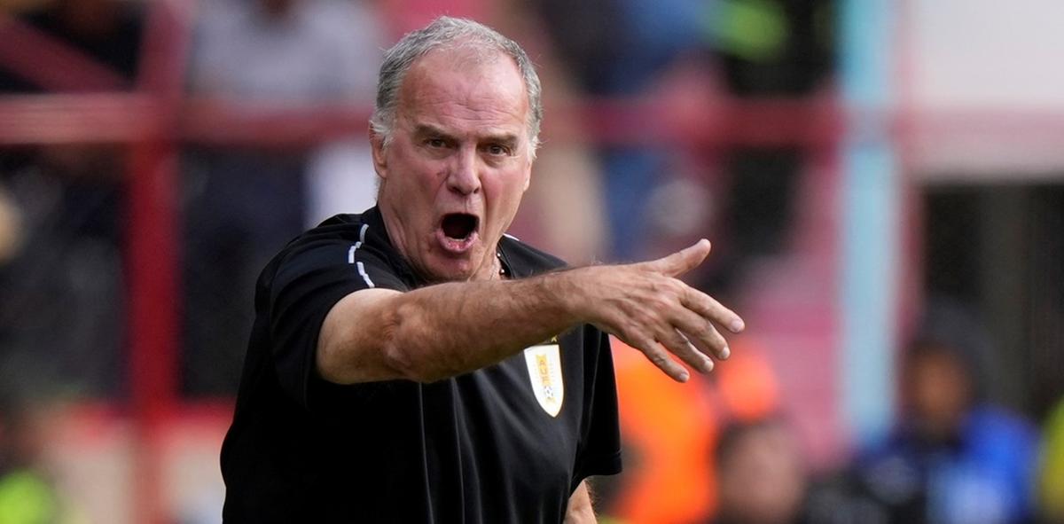 O Uruguai de Bielsa ainda não mostrou um bom futebol. O time não tem se apresentado bem (Foto/Juan Karita)