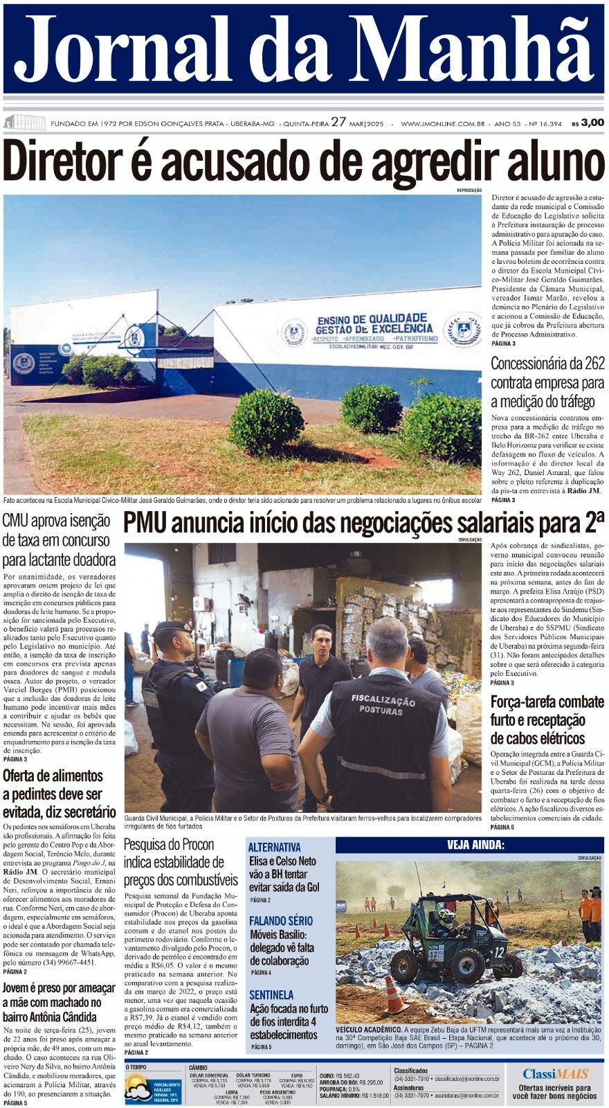 Edição do dia 27/03/2025